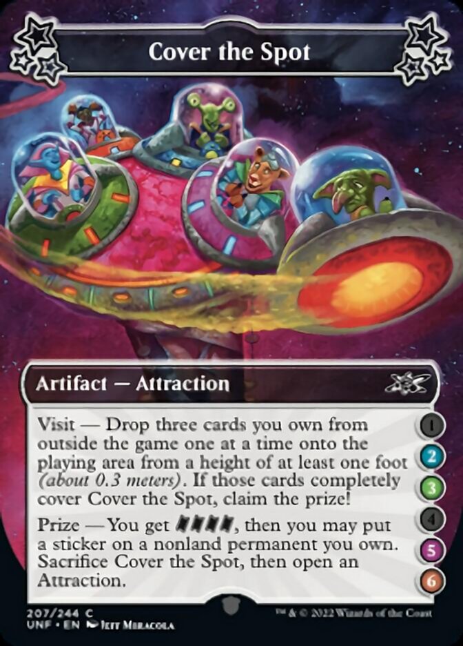 Cover the Spot (2-3-5-6) [Unfinity] Magic: The Gathering