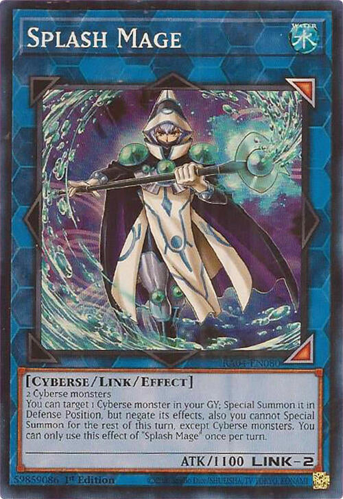 Splash Mage [RA04-EN080] Super Rare Yu-Gi-Oh!