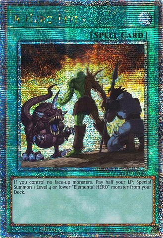 A Hero Lives [RA04-EN087] Quarter Century Secret Rare Yu-Gi-Oh!