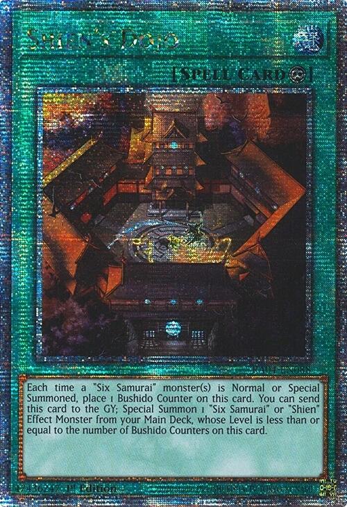 Shien's Dojo [RA04-EN088] Quarter Century Secret Rare Yu-Gi-Oh!
