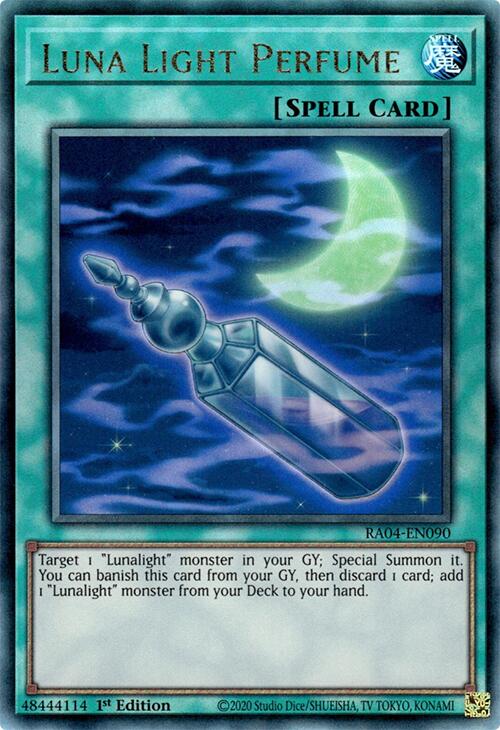 Luna Light Perfume [RA04-EN090] Prismatic Ultimate Rare Yu-Gi-Oh!