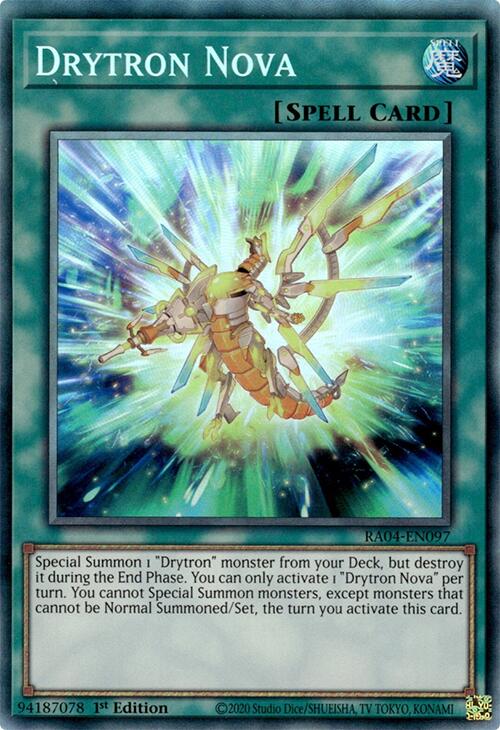 Drytron Nova [RA04-EN097] Prismatic Collector's Rare Yu-Gi-Oh!