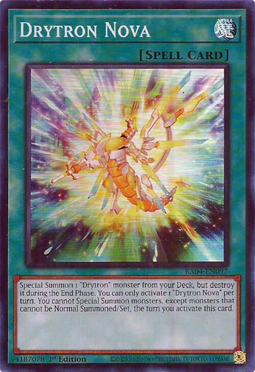 Drytron Nova [RA04-EN097] Super Rare Yu-Gi-Oh!