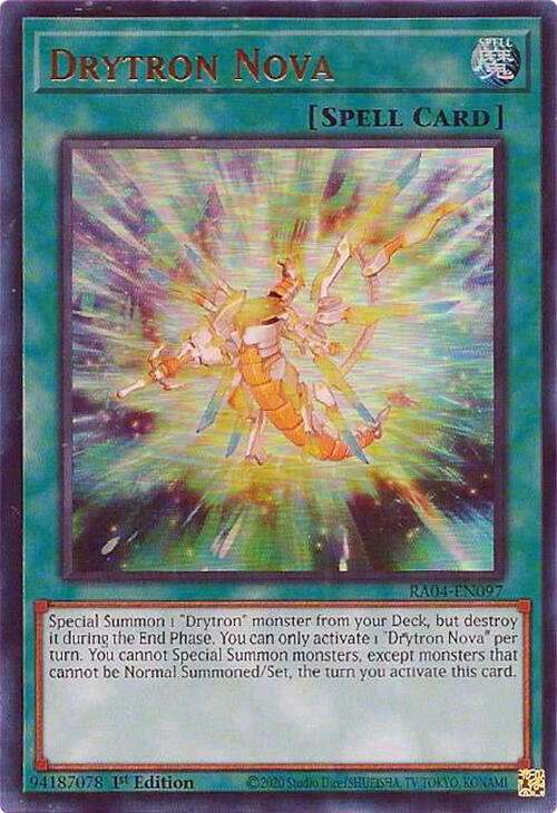 Drytron Nova [RA04-EN097] Ultra Rare Yu-Gi-Oh!