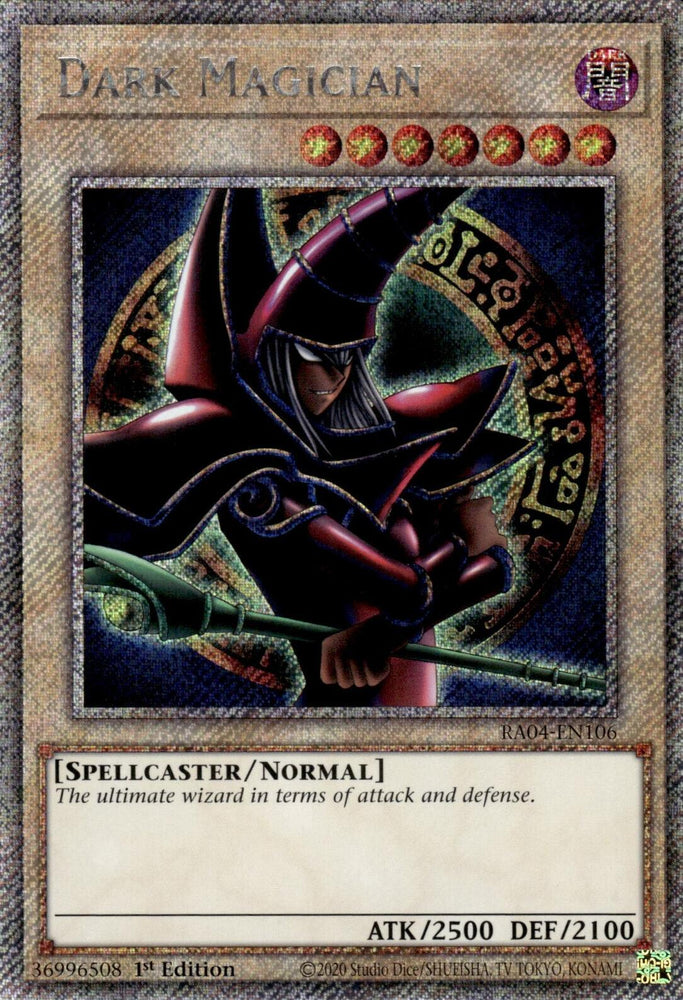 Dark Magician (Arkana) [RA04-EN106] Platinum Secret Rare Yu-Gi-Oh!