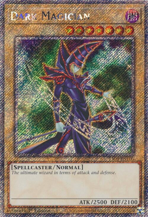 Dark Magician (6th Art) [RA04-EN106] Platinum Secret Rare Yu-Gi-Oh!