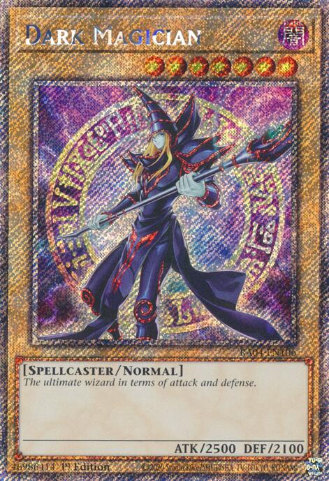 Dark Magician (8th Art) [RA04-EN106] Platinum Secret Rare Yu-Gi-Oh!
