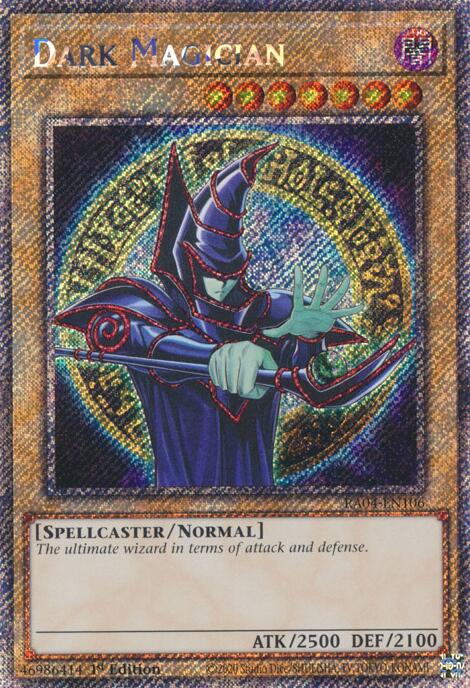 Dark Magician (9th Art) [RA04-EN106] Platinum Secret Rare Yu-Gi-Oh!