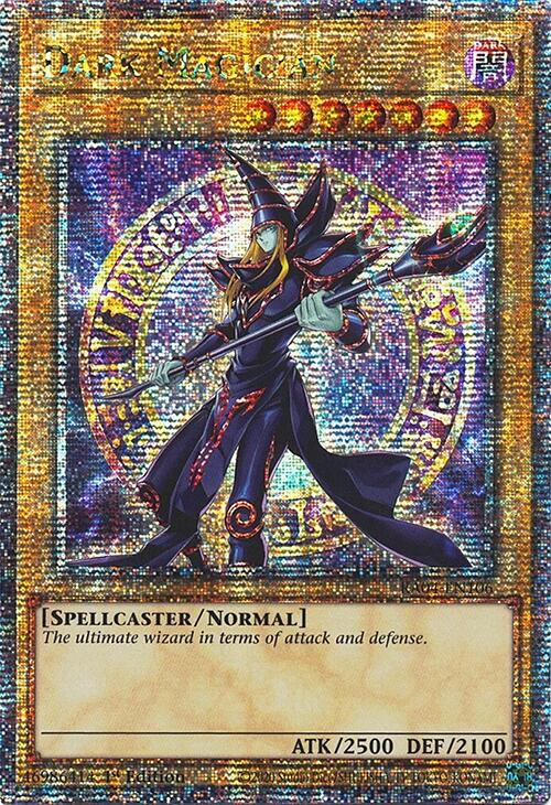 Dark Magician (8th Art) [RA04-EN106] Quarter Century Secret Rare Yu-Gi-Oh!