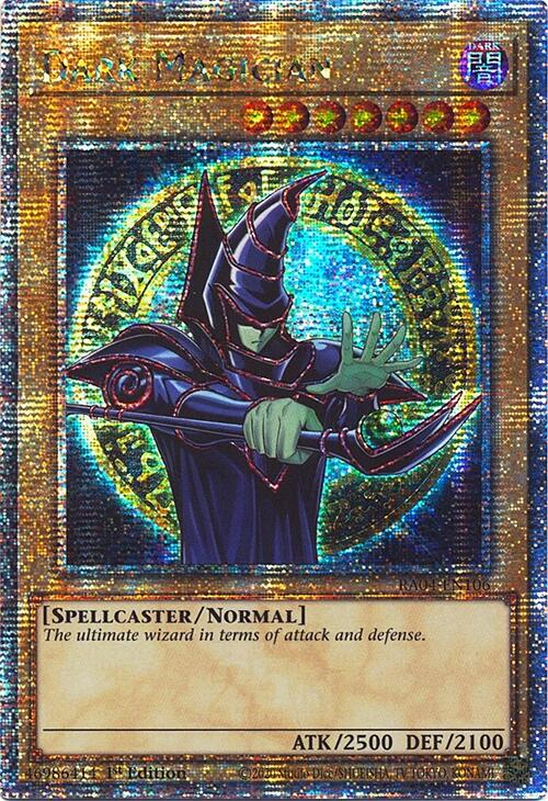 Dark Magician (9th Art) [RA04-EN106] Quarter Century Secret Rare Yu-Gi-Oh!