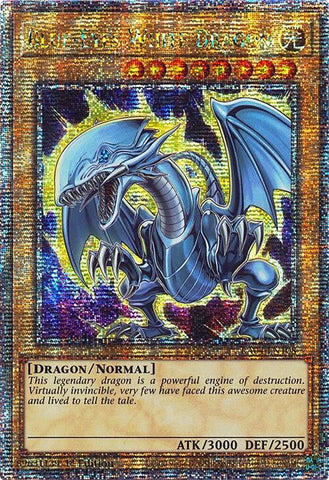 Blue-Eyes White Dragon (7th Art) [RA04-EN108] Quarter Century Secret Rare Yu-Gi-Oh!