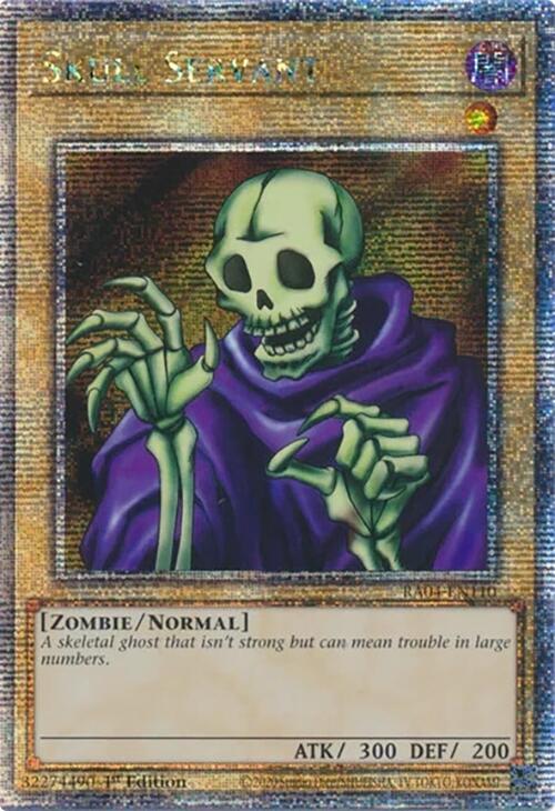 Skull Servant [RA04-EN110] Quarter Century Secret Rare Yu-Gi-Oh!
