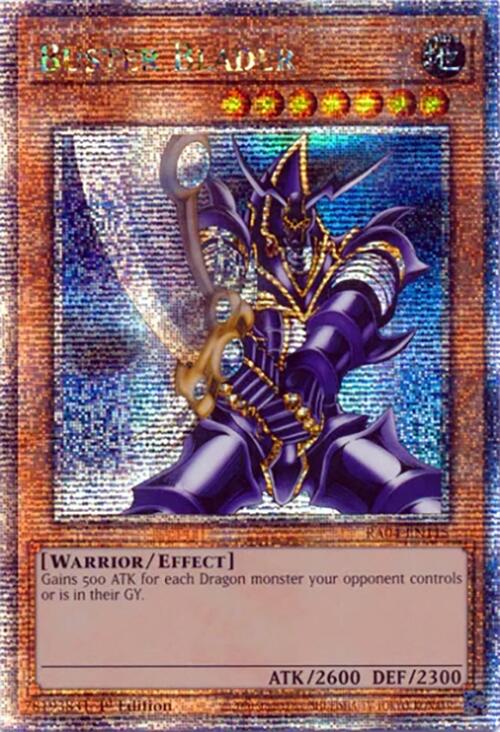 Buster Blader [RA04-EN115] Quarter Century Secret Rare Yu-Gi-Oh!