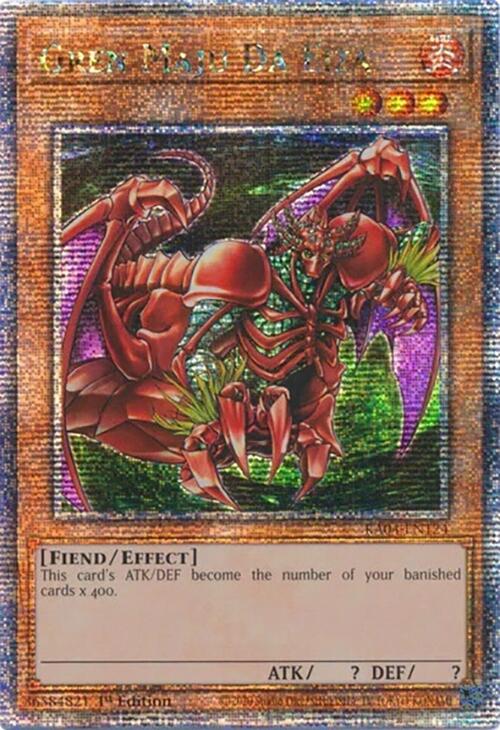 Gren Maju Da Eiza [RA04-EN124] Quarter Century Secret Rare Yu-Gi-Oh!