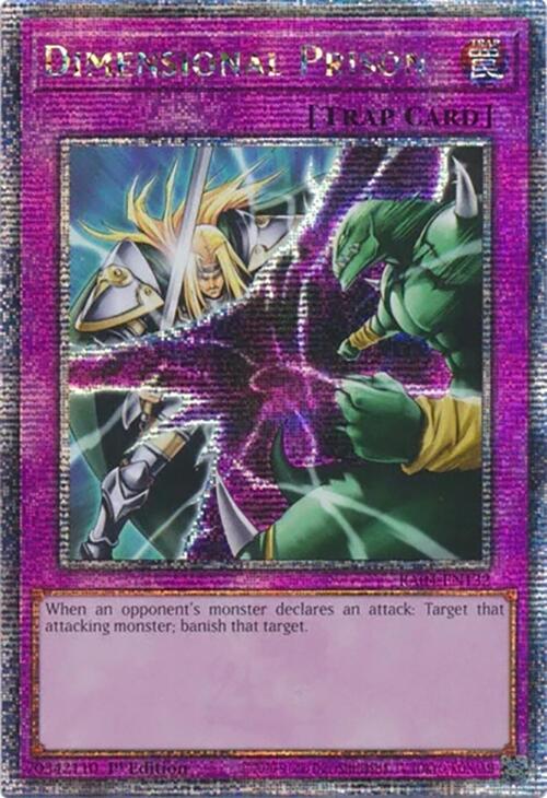 Dimensional Prison [RA04-EN132] Quarter Century Secret Rare Yu-Gi-Oh!