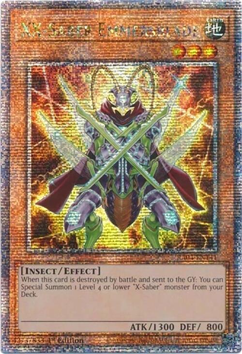 XX-Saber Emmersblade [RA04-EN141] Quarter Century Secret Rare Yu-Gi-Oh!