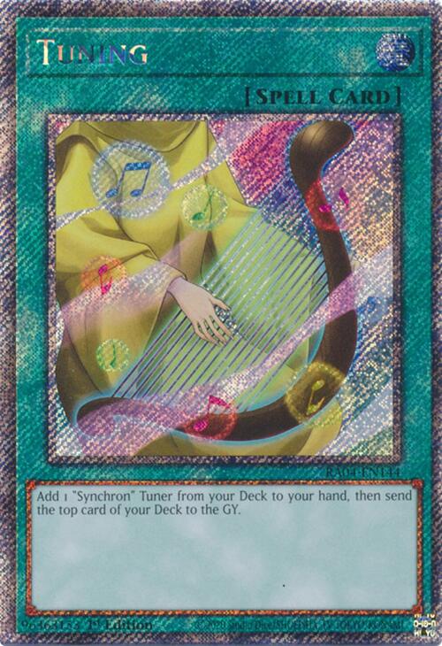 Tuning [RA04-EN144] Platinum Secret Rare Yu-Gi-Oh!