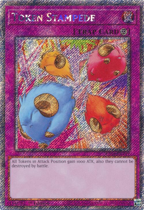 Token Stampede [RA04-EN149] Platinum Secret Rare Yu-Gi-Oh!