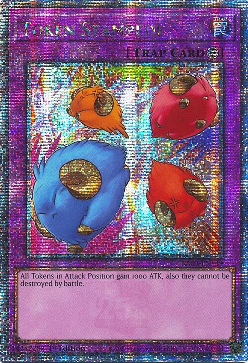 Token Stampede [RA04-EN149] Quarter Century Secret Rare Yu-Gi-Oh!