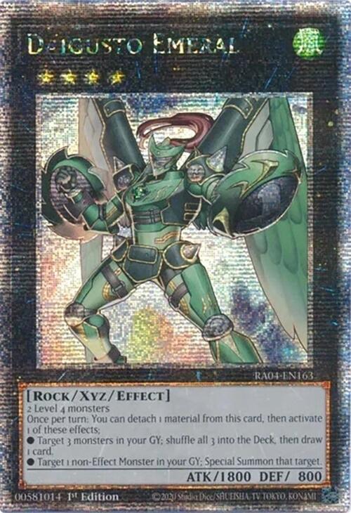 Daigusto Emeral [RA04-EN163] Quarter Century Secret Rare Yu-Gi-Oh!