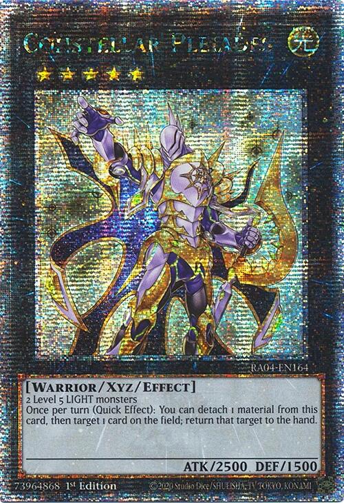 Constellar Pleiades [RA04-EN164] Quarter Century Secret Rare Yu-Gi-Oh!