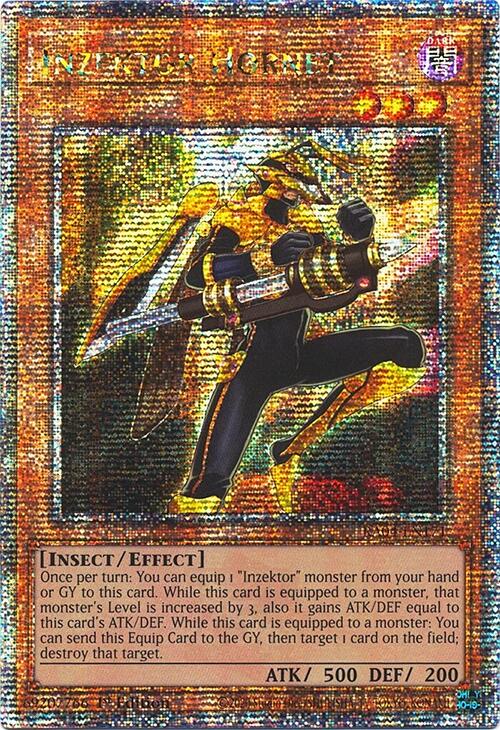 Inzektor Hornet [RA04-EN171] Quarter Century Secret Rare Yu-Gi-Oh!