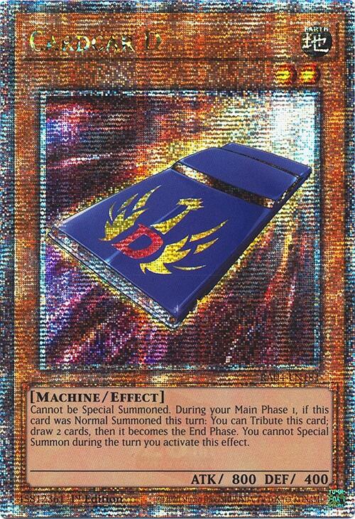 Cardcar D [RA04-EN181] Quarter Century Secret Rare Yu-Gi-Oh!
