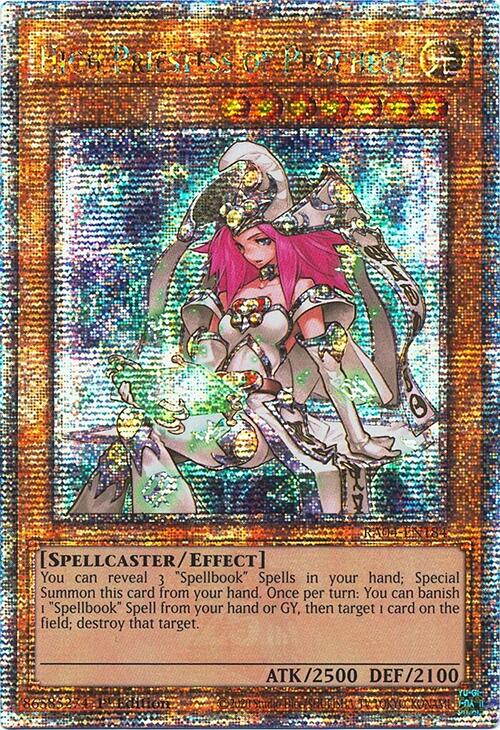 High Priestess of Prophecy [RA04-EN184] Quarter Century Secret Rare Yu-Gi-Oh!