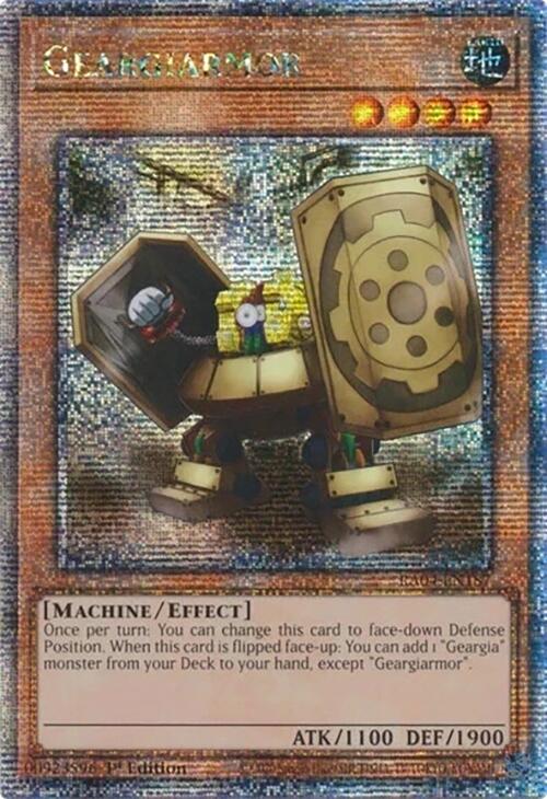 Geargiarmor [RA04-EN187] Quarter Century Secret Rare Yu-Gi-Oh!