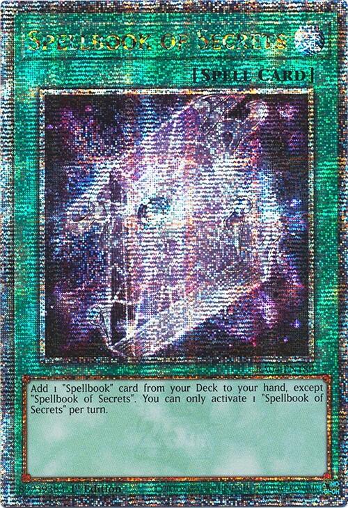 Spellbook of Secrets [RA04-EN189] Quarter Century Secret Rare Yu-Gi-Oh!