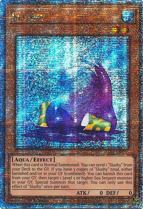 Slushy [RA04-EN196] Quarter Century Secret Rare Yu-Gi-Oh!