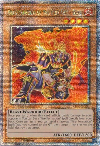 Brotherhood of the Fire Fist - Bear [RA04-EN198] Quarter Century Secret Rare Yu-Gi-Oh!
