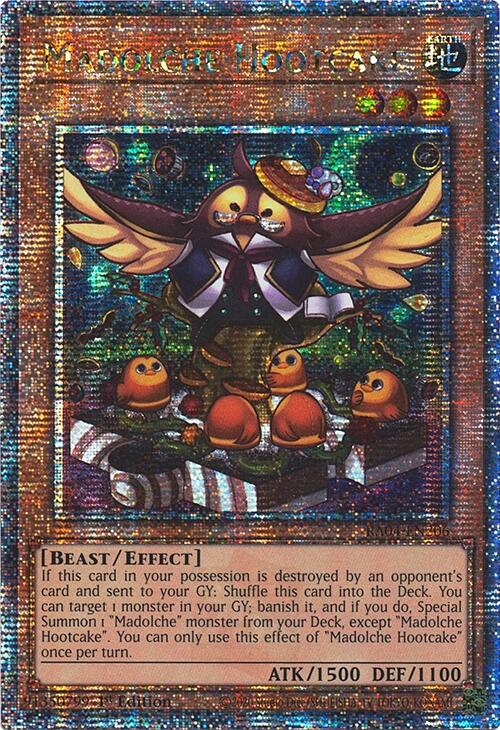 Madolche Hootcake [RA04-EN206] Quarter Century Secret Rare Yu-Gi-Oh!