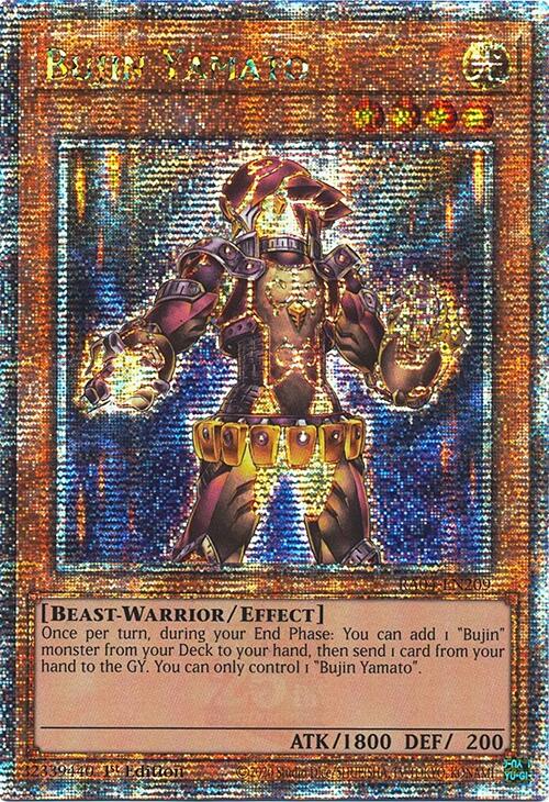 Bujin Yamato [RA04-EN209] Quarter Century Secret Rare Yu-Gi-Oh!