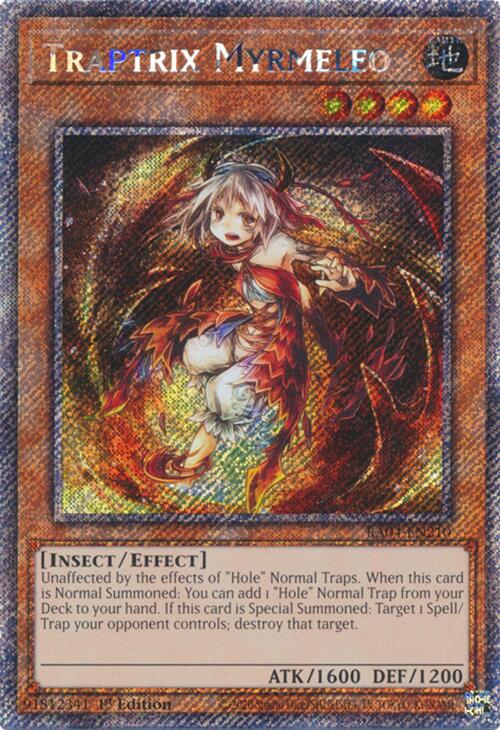 Traptrix Myrmeleo [RA04-EN210] Platinum Secret Rare Yu-Gi-Oh!