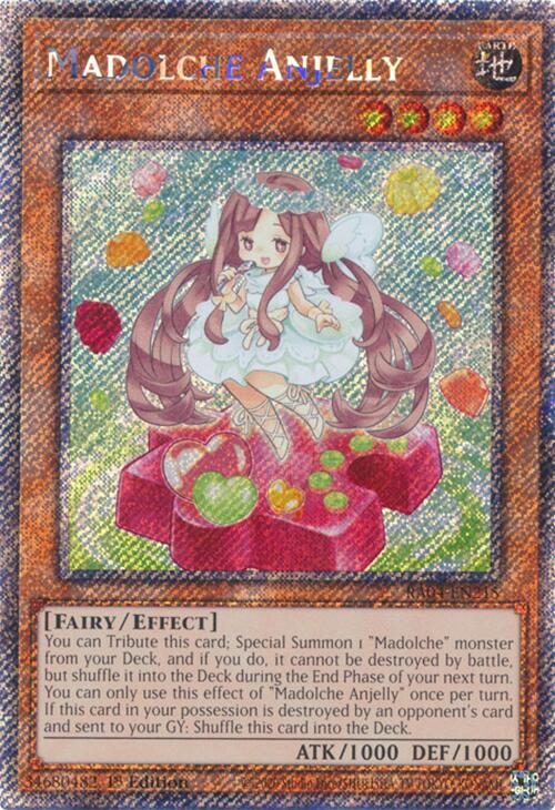 Madolche Anjelly [RA04-EN215] Platinum Secret Rare Yu-Gi-Oh!