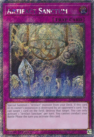 Artifact Sanctum [RA04-EN217] Platinum Secret Rare Yu-Gi-Oh!