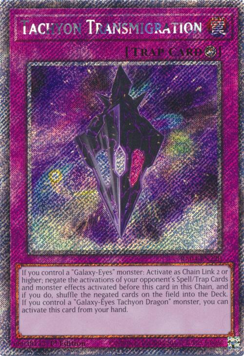 Tachyon Transmigration [RA04-EN220] Platinum Secret Rare Yu-Gi-Oh!