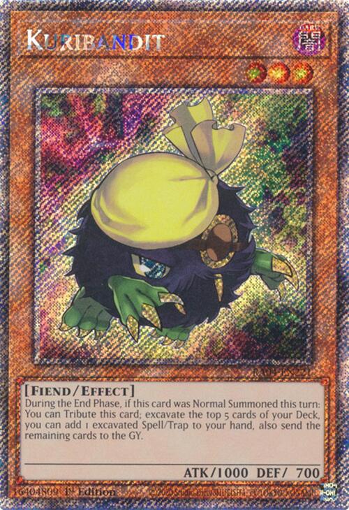 Kuribandit [RA04-EN221] Platinum Secret Rare Yu-Gi-Oh!