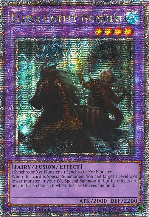 Elder Entity Norden [RA04-EN226] Quarter Century Secret Rare Yu-Gi-Oh!
