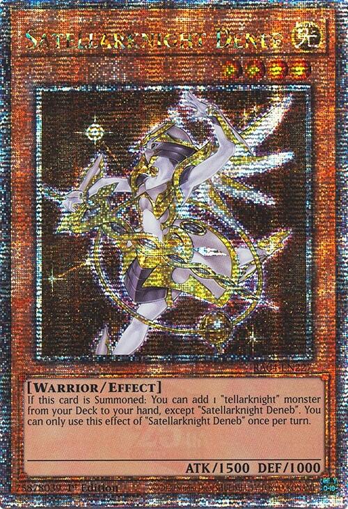 Satellarknight Deneb [RA04-EN227] Quarter Century Secret Rare Yu-Gi-Oh!