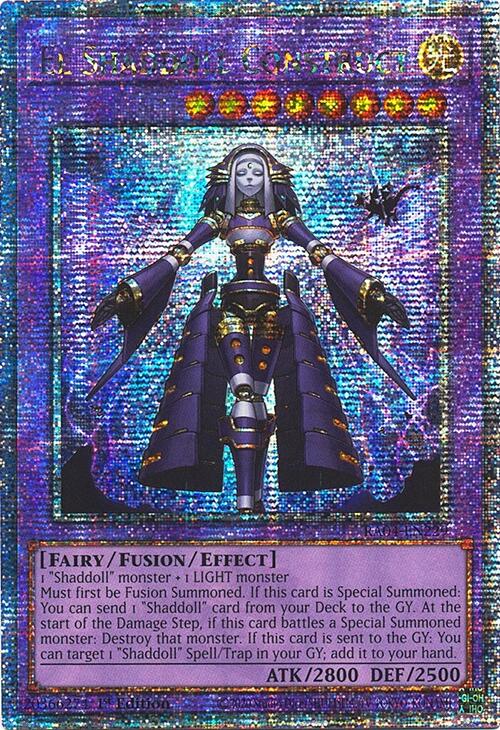 El Shaddoll Construct [RA04-EN229] Quarter Century Secret Rare Yu-Gi-Oh!