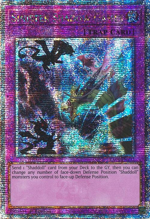 Sinister Shadow Games [RA04-EN232] Quarter Century Secret Rare Yu-Gi-Oh!