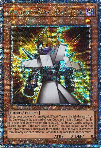 Absolute King Back Jack [RA04-EN244] Quarter Century Secret Rare Yu-Gi-Oh!