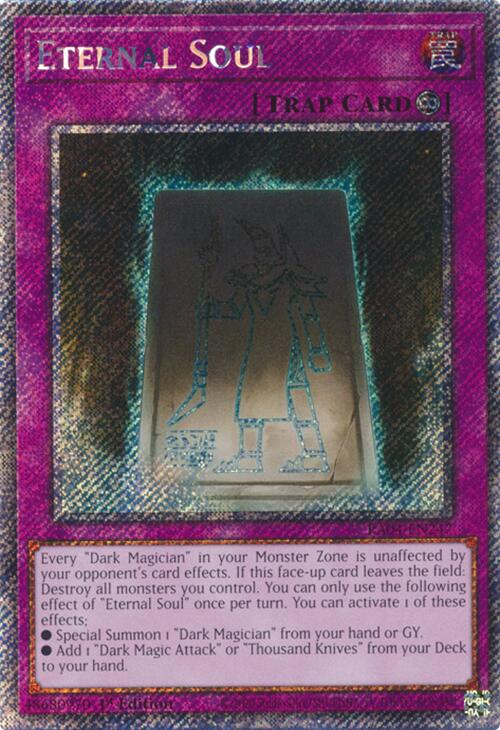Eternal Soul [RA04-EN247] Platinum Secret Rare Yu-Gi-Oh!
