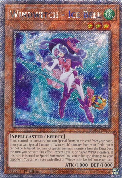 Windwitch - Ice Bell [RA04-EN273] Platinum Secret Rare Yu-Gi-Oh!