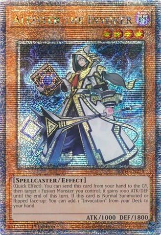 Aleister the Invoker [RA04-EN278] Quarter Century Secret Rare Yu-Gi-Oh!