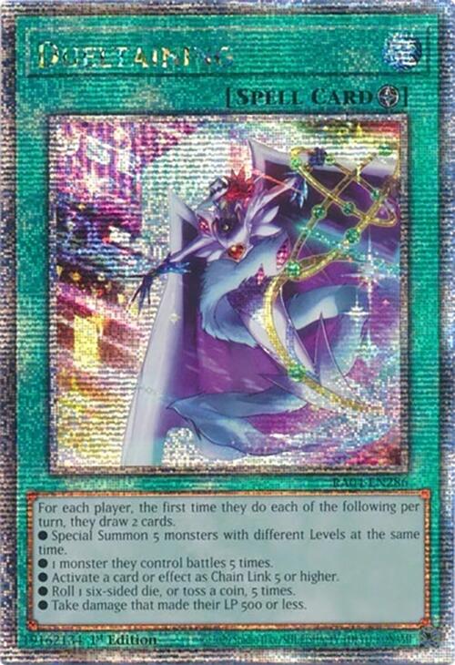 Dueltaining [RA04-EN286] Quarter Century Secret Rare Yu-Gi-Oh!