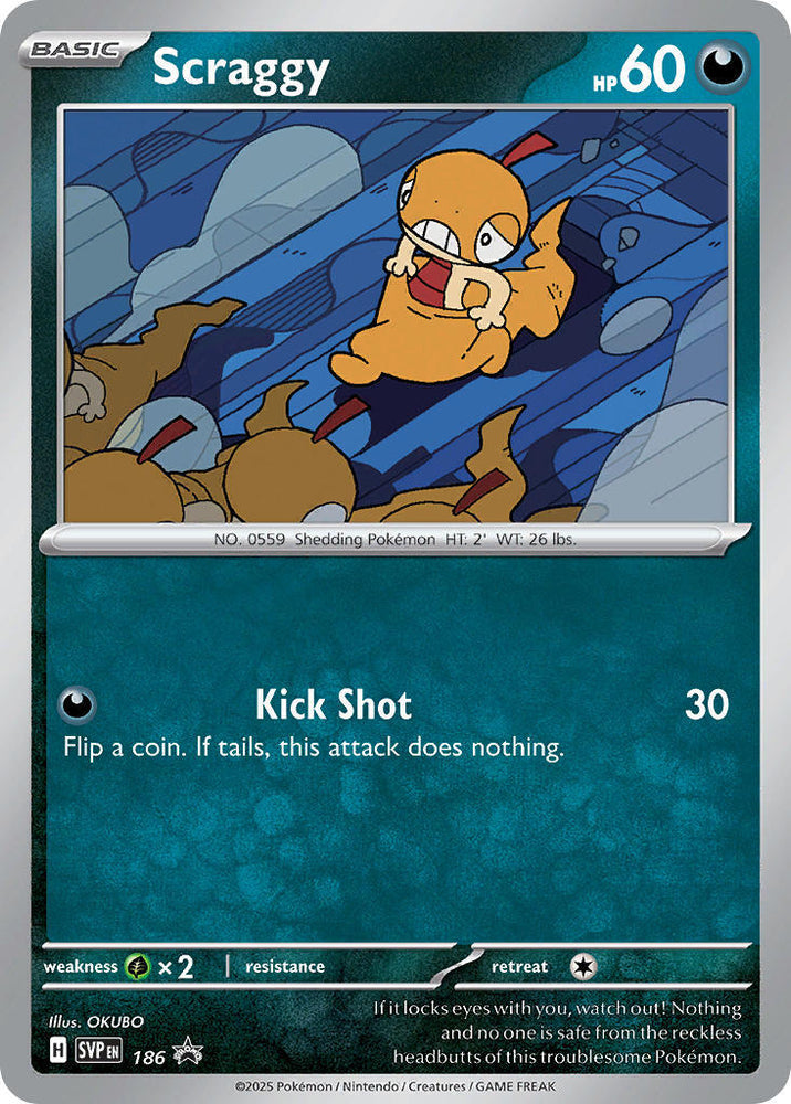 Scraggy (186) [Scarlet & Violet: Black Star Promos] Pokémon