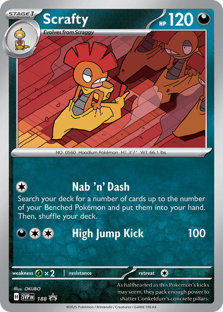 Scrafty (188) [Scarlet & Violet: Black Star Promos] Pokémon